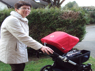 Elle a testé la poussette Bugaboo !