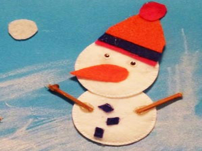 Tableau de Bonhomme de Neige