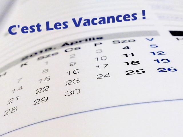 Vacances scolaires d